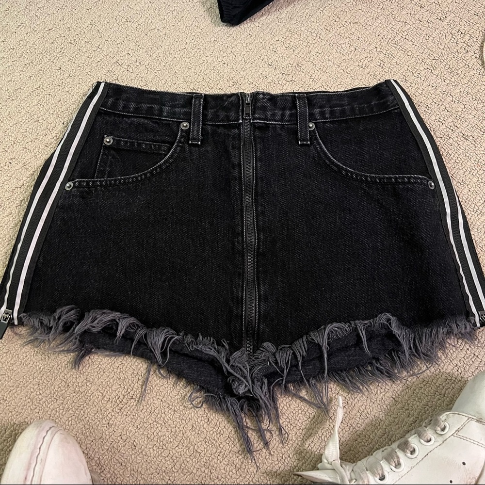 black carmar skirt